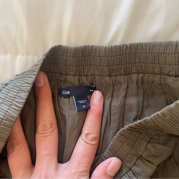 Gap Vintage Mini Sequin Army Green Skirt - Picture 5 of 9